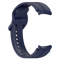 20MM Bracelet de montre en silicone Accessoires de remplacement compatible Samsung Watch5/Watch5 Pro - Bleu nuit