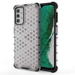 Ozzzo honeycomb coque armor cover avec tpu bumper pour samsung galaxy a32 5g transparent