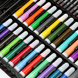 168pc Deluxe Art Set Art Supplies pour le dessin, la peinture et plus dans un étui 30 ml - Multicolore pas cher