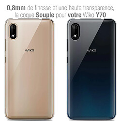 Avis Caseink Coque Pour Wiko Y70 (5.99 ) [Crystal Ultra Clear HD - Semi Rigide Souple TPU Gel Transparent - Extra Fin 1mm]