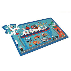 Scratch Europe Puzzle 60 pièces : Bateau-Ferry