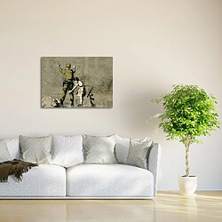 EPIKASA Impression sur Toile Banksy Recherche