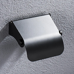 Acheter Universal Support papier en acier inoxydable pour la salle de bains Montage mural Porte-rouleaux WC Accessoires de salle de bains (noir)