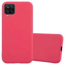 Cadorabo Coque Samsung Galaxy A12 / M12 Etui en Rouge