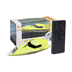 Acheter Wewoo Bateau télécommandée jaune 3312M 4 canaux 2,4 GHz Mini Racing Boat RC Speedboat enfants jouet avec télécommande