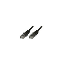 Avis Disney U/UTP CAT5e 0.5M Black PVC Unshielded Network Cable, PVC, 4x2xAWG 26 CCA, 0.5 Meter