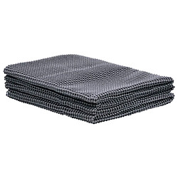 vidaXL Tapis de tente 250x450 cm Anthracite