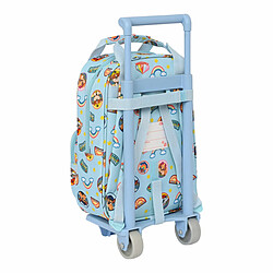 Avis Cartable à roulettes The Paw Patrol Sunshine Bleu (20 x 28 x 8 cm)