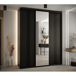 Abiks Meble Armoire DAVOS 7 À Portes Coulissantes 235,2/190/45 3 Portes