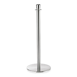 Poteau de Barrière tate spharique en Acier Inoxydable argenta H 950 mm Diamètre 360 mm Was Germany 