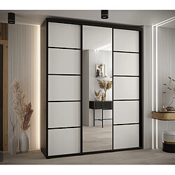 Abiks Meble Armoire DAVOS 5 À Portes Coulissantes 235,2/180/45 3 Portes