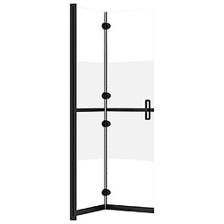 Acheter vidaXL Paroi de douche pliable Verre ESG demi-dépoli 80x190 cm