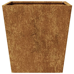 Acheter vidaXL Jardinières 2 pcs 40x40x40 cm acier corten