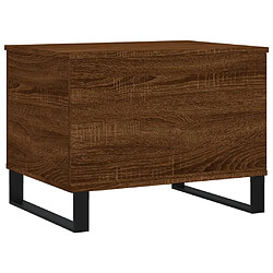 Acheter vidaXL Table basse Chêne marron 60x44,5x45 cm Bois d'ingénierie