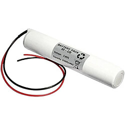 Batterie pour éclairage de secours Emmerich 36C2500S avec câble 3.6 V NiCd 2500 mAh