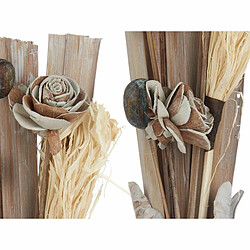 Avis Gift Decor Bouquets Gris Orange Rose Naturel 15 x 35 x 5 cm (48 Unités)