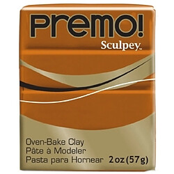 Pâte Sculpey Premo Raw sienna (brun) - Sculpey