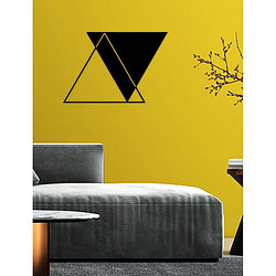 EPIKASA Décoration Murale en Métal Triangles 5 pas cher