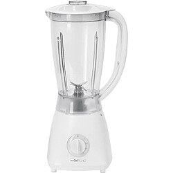 Blender Mixeur, Mélangeur en verre, Récipient de 1,5 Litre, 5 Vitesses + Turbo, 500, Blanc, Clatronic, UM 3470