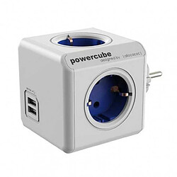 Bloc Cube Prises Power Cube Allocacoc USB Blanc