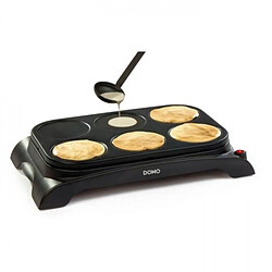 Crepiere Electrique DOMO family crepes - 6 personnes - 1000W DO8709P