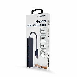 Avis Hub USB GEMBIRD UHB-CM-U3P4-0 Noir