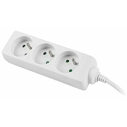 Lanberg Power strip 1.5m white 3xFR, full CU pas cher