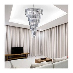 Searchlight Grand Chandelier Sigma Chrome 9 ampoules 128cm