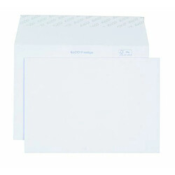 Elco 42886 Boite de 250 enveloppe sans fenêtre Format C5 Blanc