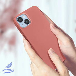 Acheter Avizar Coque iPhone 14 Semi-rigide Soft-touch Fine rose