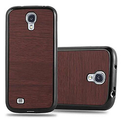 Cadorabo Coque Samsung Galaxy S4 Etui en Marron