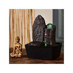 Avis Ac-Deco Fontaine Bouddha Haka - L 15 x l 20 x H 25 cm - LED