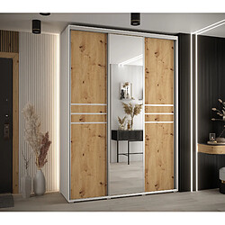 Abiks Meble Armoire Davos 11 À Portes Coulissantes 235,2/170/45 3 Portes