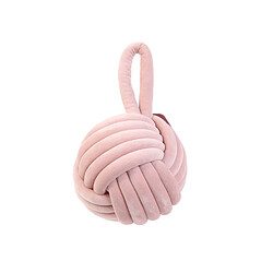 The Home Deco Factory Stop porte design velours Pelote - Rose