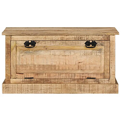 Maison Chic Banc de rangement | Meuble de rangement d'Entrée | Coffres d'Intérieur de chaussures 85x40x45 cm Bois de manguier -MN45413