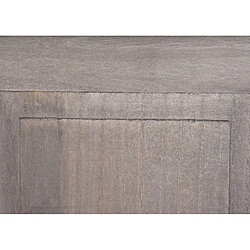 Mendler Lot de 2 portemanteaux T33, Wandgarderobepaneel, Wandhaken Holz 109x28x4cm ~ gris-brun shabby