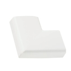 angle plat modulable - 34 x 16 - blanc - tm optima - iboco 08842