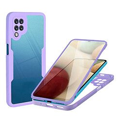 PHONECARE Coque Anti-Crash 360 Protection Résistant aux Chocs Avant et Arriére pour Samsung Galaxy A13 5G - Lilás