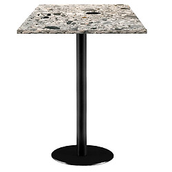 Restootab Mange-debout 60x60cm - modèle Rome terrazzo cepp