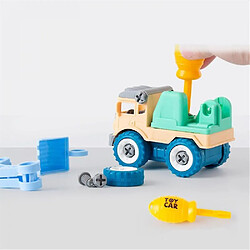 Avis Universal 4pcs Construction Toy Engineering Car Tamin Fire Truck Buil