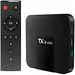 Acheter SANAG Telecommande De Remplacement Tx3 Pour Boîtier Tv Pour Android Tv Box Controller Tx3Mini Tx3 Pro Tx6Mini Tx5 Pro Tx2 Tx9, Telecommande Portable Couleur Noire Pour Boîtier De Television Pour Andriod