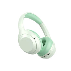 Eko Casque Stéréo Bluetooth 5.0 Modèle Pharell Vert