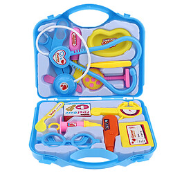 Doctor Kit Pretend Play Set Doctor Nurse Game Playset Toys Dark Blue