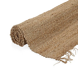 vidaXL Tapis tissé à la main Jute 120 x 180 cm Naturel