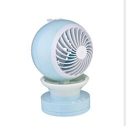 Mini ventilateur portatif de remplissage d'USB d'humidification lumineuse de jet de LED