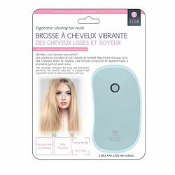 Paris Prix Brosse à Cheveux Ionique Vibrante 11cm Blanc pas cher