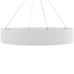 Acheter Beliani Lampe suspension LENYA Métal Blanc