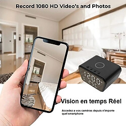 Avis Totalcadeau Réveil et chargeur induction avec camera espion HD WIFI