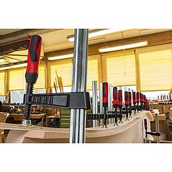 Avis Bessey - Presse à vis en fonte malléable avec poignée bi-matière serrage 1000 mm - TGK100-2K