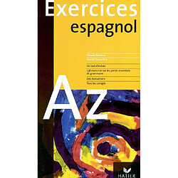 L'espagnol de A à Z : exercices - Occasion